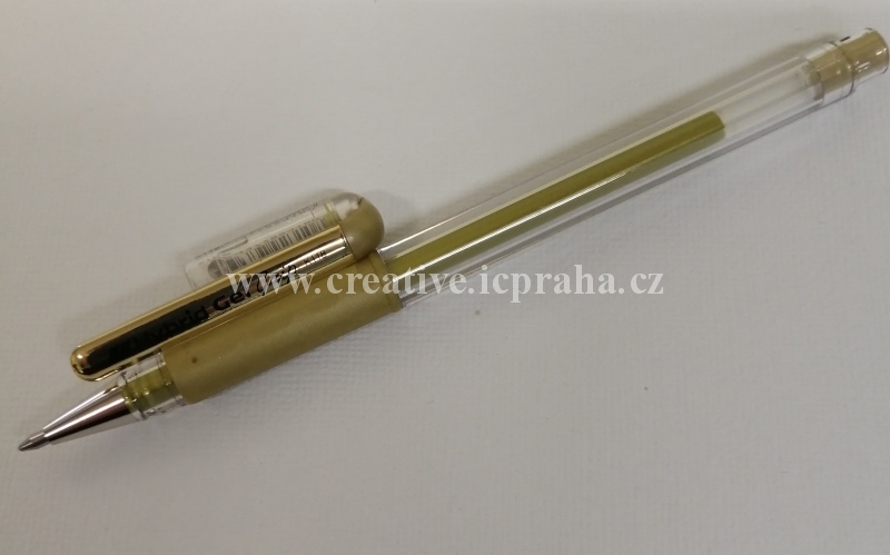 gelový roller Pentel Hybrid Gel - černý